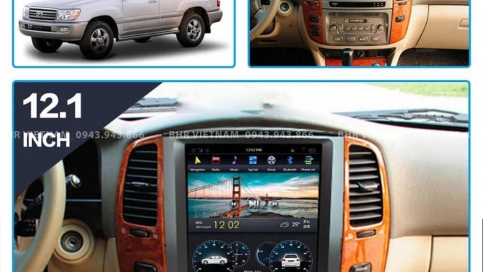 Màn hình DVD Android Tesla Lexus LX470 1998 - 2006